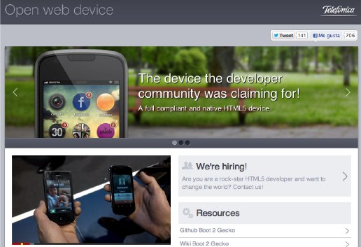 Openwebdevice web site